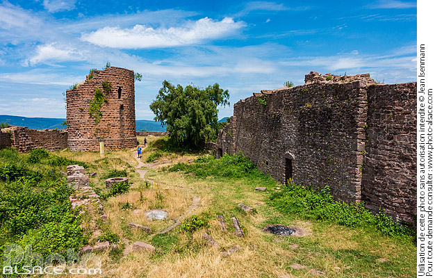 Photo : Château du Frankenbourg, Neubois, Bas-Rhin (67) - (ref. C230714-014) © Jean Isenmann