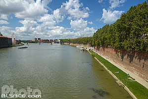 Photo : La Garonne, Toulouse, Haute-Garonne (31)