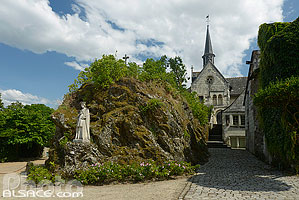 Photo : Eglise Notre-Dame, Béhuard, Maine-et-Loire (49)
