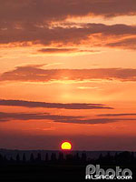 Photo : Coucher de soleil, ittenheim, Bas-Rhin (67)
