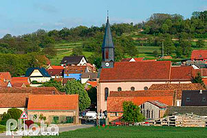 Photo : Eglise Saint-Antoine, Hohengoeft, Bas-Rhin (67)