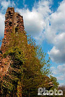 Photo : Château de Guirbaden, Mollkirch, Bas-Rhin (67)
