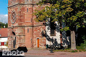 Photo : Eglise Saint-Hyppolyte, Flexbourg, Bas-Rhin (67)