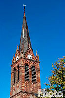 Photo : Eglise Saint-Hyppolyte, Flexbourg, Bas-Rhin (67)