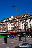Photo : Lampadaire de la place Kleber, Strasbourg, Bas-Rhin (67)