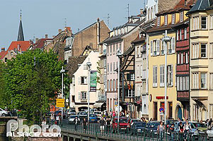 Photo : Quai des Bateliers, Strasbourg, Bas-Rhin (67)