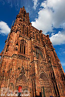 Photo : Cathédrale de Strasbourg, Place de la Cathédrale, Strasbourg, Bas-Rhin (67), Alsace, France