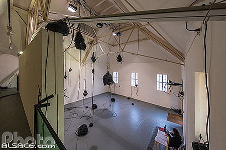 Photo : Lieu d'exposition La Chaufferie de la Haute école des arts du Rhin (HEAR), Rue de la Manufacture des Tabacs, Strasbourg, Bas-Rhin (67)