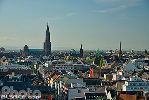 Photo : Strasbourg vue depuis la Maison du Bâtiment, Bas-Rhin (67)