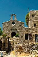 Photo : Chapelle, Saignon, Parc naturel régional du Luberon, Vaucluse (84)