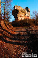 Photo : Chateau de Wegelnburg, Rheinland-Pfalz, Allemagne