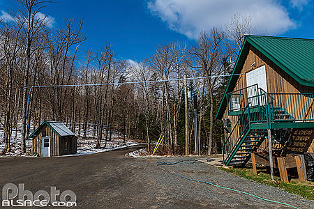 Photo : Cabane à sucre Saint-Mathieu-du-Parc en Mauricie, Québec, Canada