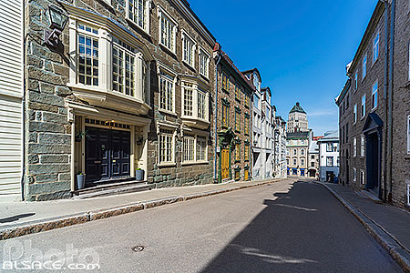 Rue Haldimand dans la vieille-ville de Québec, Canada
