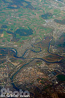 Photo : Bern vue d'avion, Suisse
