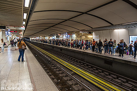 Photo : Station de métro Syntagma, Athènes, Grèce