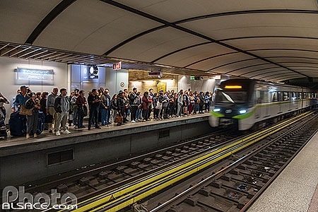 Photo : Station de métro Syntagma, Athènes, Grèce