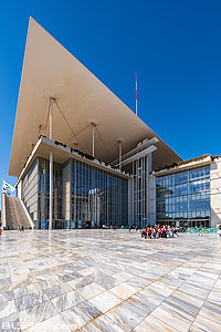 Photo : Centre culturel de la Fondation Stavros Niarchos (Architecte : Renzo Piano), Athènes, Grèce, Attique, Grèce