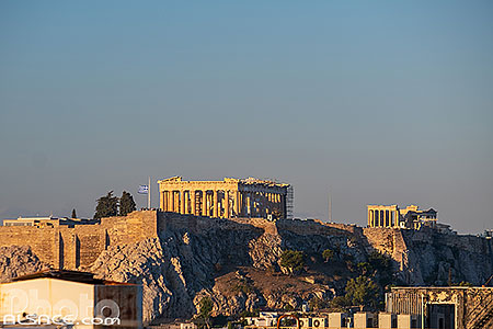 Photo : Le Parthénon sur l'Acropole d'Athènes, Grèce