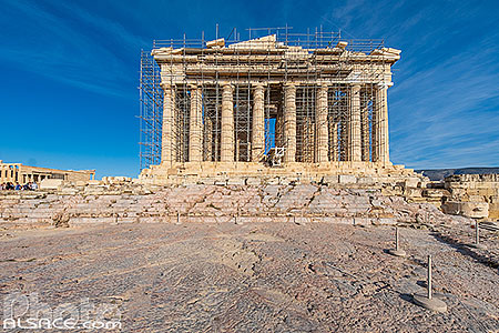 Photo : Le Parthénon sur l'Acropole d'Athènes, Grèce