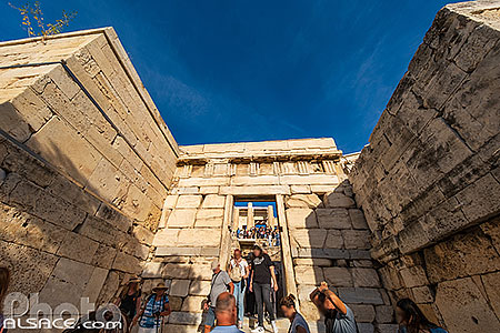 Photo : Porte Beulé de l'Acropole Athènes, Grèce, Attique, Grèce