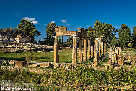 Photo : Site archéologique de Brauron, Grèce, Attique, Grèce