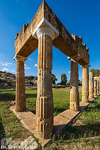 Photo : Site archéologique de Brauron, Grèce, Attique, Grèce
