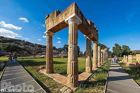 Photo : Site archéologique de Brauron, Grèce, Attique, Grèce