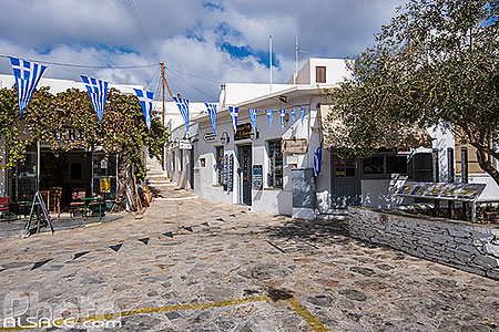 Photo : Village d'Apollonia sur l'Ile de Sifnos, Archipel des Cyclades, Grèce