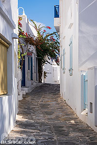 Photo : Village d'Apollonia sur l'Ile de Sifnos, Archipel des Cyclades, Grèce