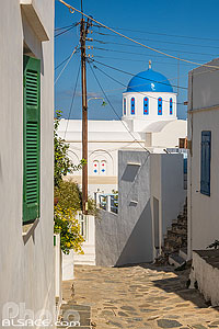 Photo : Village d'Apollonia sur l'Ile de Sifnos, Archipel des Cyclades, Grèce