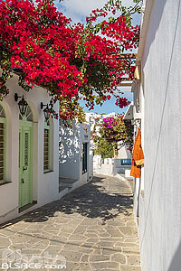 Photo : Village d'Apollonia sur l'Ile de Sifnos, Archipel des Cyclades, Grèce
