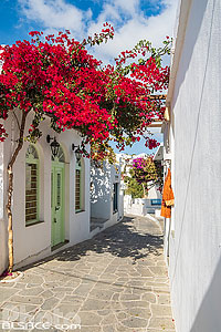 Photo : Village d'Apollonia sur l'Ile de Sifnos, Archipel des Cyclades, Grèce