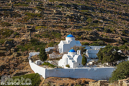Photo : Eglise Ioannis Kalivitis, Sifnos, Archipel des Cyclades, Grèce