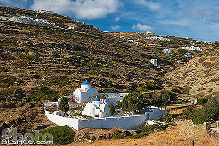 Photo : Eglise Ioannis Kalivitis, Sifnos, Archipel des Cyclades, Grèce