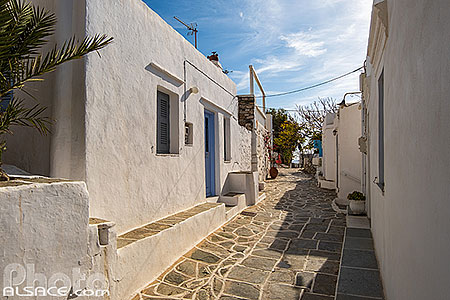 Photo : Village de Kastro, Sifnos, Archipel des Cyclades, Grèce
