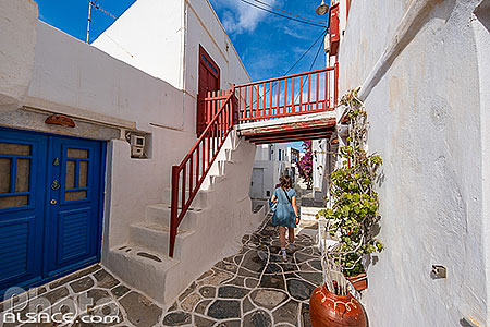 Photo : Village pittoresques de Kastro ancienne capitale de l'île de Sifnos, Archipel des Cyclades, Grèce