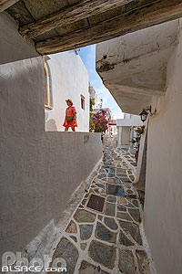 Photo : Village pittoresques de Kastro ancienne capitale de l'île de Sifnos, Archipel des Cyclades, Grèce