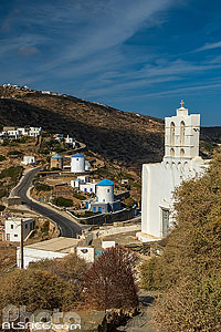 Photo : Village pittoresques de Kastro ancienne capitale de l'île de Sifnos, Archipel des Cyclades, Grèce