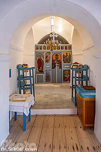 Photo : Monastère d'Agios Georgios sur l'île de Sifnos, Archipel des Cyclades, Grèce