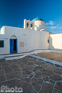 Photo : Monastère d'Agios Georgios sur l'île de Sifnos, Archipel des Cyclades, Grèce
