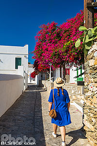 Photo : Village d'Artémonas sur l'île de Sifnos, Archipel des Cyclades, Grèce