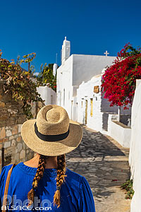Photo : Village d'Artémonas sur l'île de Sifnos, Archipel des Cyclades, Grèce