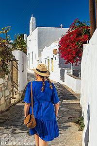 Photo : Village d'Artémonas sur l'île de Sifnos, Archipel des Cyclades, Grèce