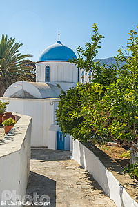 Photo : Village d'Artémonas sur l'île de Sifnos, Archipel des Cyclades, Grèce