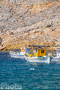 Photo : Village de pêcheurs de Cheronissos sur l'île de Sifnos, Archipel des Cyclades, Grèce, Égée-Méridionale, Grèce