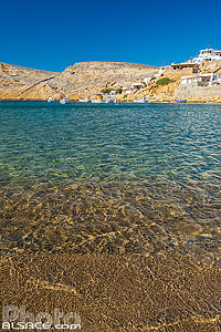 Photo : Village de pêcheurs de Cheronissos sur l'île de Sifnos, Archipel des Cyclades, Grèce