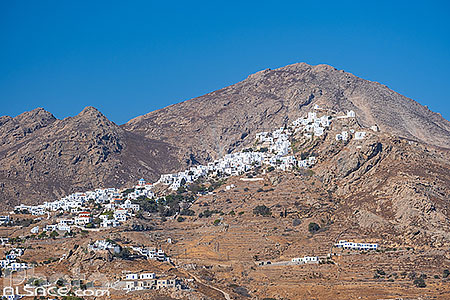 Photo : Village de Chora (ou Sérifos) sur l'île de Sérifos, Archipel des Cyclades, Grèce, Égée-Méridionale, Grèce