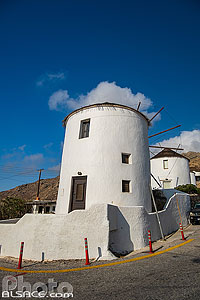 Photo : Village de Chora (ou Sérifos) sur l'île de Sérifos, Archipel des Cyclades, Grèce