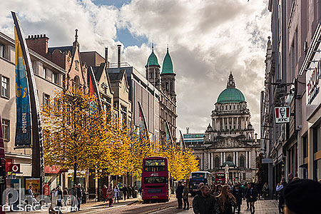 Photo : Donegall Place, Belfast, Irlande du Nord