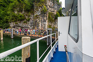 Photo : Embarcadère de Baitoni, Lac d'Idro (Lago d'Idro), Lombardie, Italie